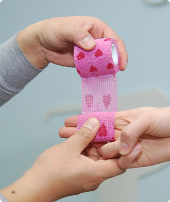 Elastyczny bandaż samoprzylepny